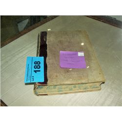 Illustrated journal the quiver from 1893 hard