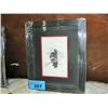 Image 1 : Framed west coast native print titled owl tree