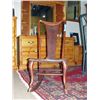 Image 1 : Antique mahogany nursing rocker