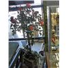 Image 1 : Artificial flowering rose bush