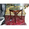 Image 1 : Round contemporary living room side table