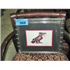 Image 1 : Framed west coast native print titled raven