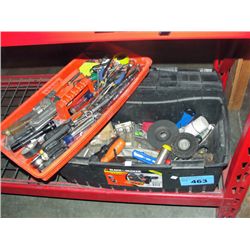 Black&Decker tool box and contents