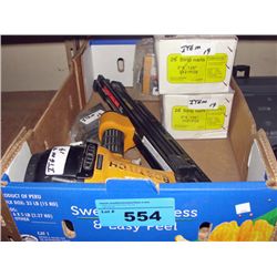 Bostitch model f-28ww framing nailer and 6000