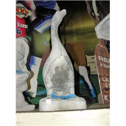 Cement goose yard ornament
