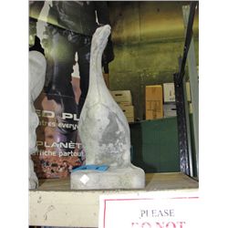 Cement goose yard ornament