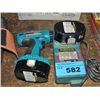 Image 1 : Mikita cordless drill with 2 batteries and charger