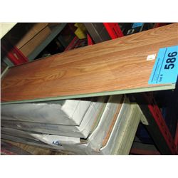 4 packages of italian chesnut laminate flooring