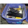 Image 1 : Blue tote full of gyproc tools