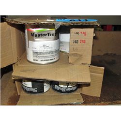2 boxes of assorted paint