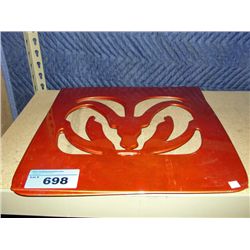 Pair of truck rear window shades