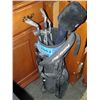 Image 1 : Powerbuilt childs golf club set with bag