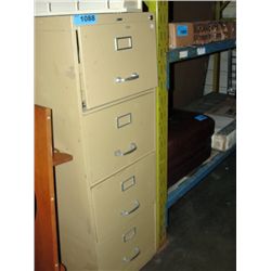 4 drawer metal filing cabinet