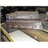 Image 1 : Metal architectural molding hanging wall shelf