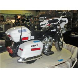 Battey operated police motorcycle childs ride on