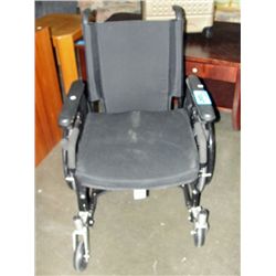 Black wheel chair