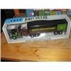 Image 1 : John deere diecast metal semi truck and trailer