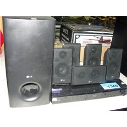 LG bluray disc home theater system