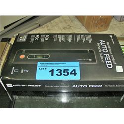 Autofeed portable scanner