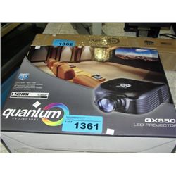 Quantum projectors model QX550 LED projector