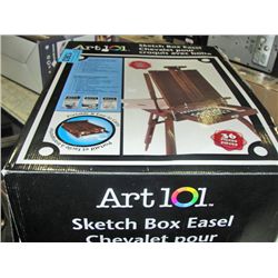 Art 101 sketch box easle