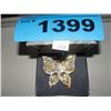 Image 1 : Ladies costume jeweled butterfly brooch