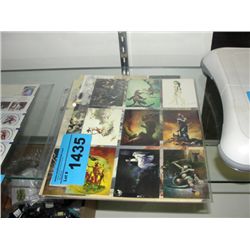 Lot of collectors trading cards