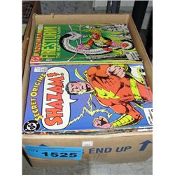 One box of collectable comics