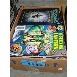 One box of collectors comics