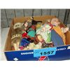 Image 1 : Box of antique dolls