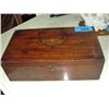 Image 1 : Late 1800s mahogany lap desk