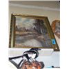 Image 1 : Framed print on board signed Lorenz
