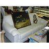 Image 1 : White leather sofa
