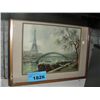 Image 1 : Vintage eiffel tower paris print
