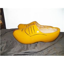 Pair of Dutch Wood Shoes