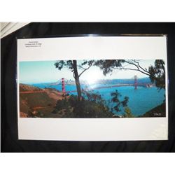 Panorama Golden Gate by John Hagy Signed