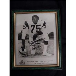 Signed #80 Deacon Jones Photo