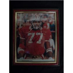 Signed William "Bubba Paris # 77