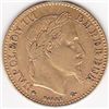 France 10 francs Napoleon III gold