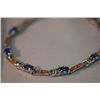 75.00 CTW ANTIQUE LOOKING  OPAL  BRACELET .925 STERLING