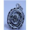 36.00 CTW ANTIQUE LOOKING JEWELRY .925 STERLING SILVER