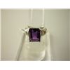 Image 1 : 16.75 CTW AMETHYST RING .925 STERLING SILVER