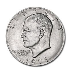 Eisenhower Dollar 1971 BU