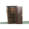 Image 2 : MINT MAHOGANY MUSIC CABINET 40 X 18 WITH 11 SHELVES
