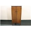 Image 1 : SOLID OAK VICTROLA STAND AND MUSIC CABINET 36 X 16.5 X