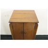 Image 2 : SOLID OAK VICTROLA STAND AND MUSIC CABINET 36 X 16.5 X