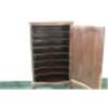 Image 11 : BEAUTIFUL MAHOGANY SHEET MUSIC CABINET WITH EIGHT
