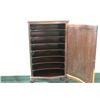 Image 12 : BEAUTIFUL MAHOGANY SHEET MUSIC CABINET WITH EIGHT