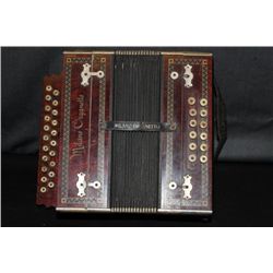 WONDERFUL MILANO ORGANELLES ACCORDION IN ROSEWOOD CASE