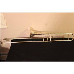 NEW PROPORTION KING TROMBONE BY H.N. WHITE - SILVER AND